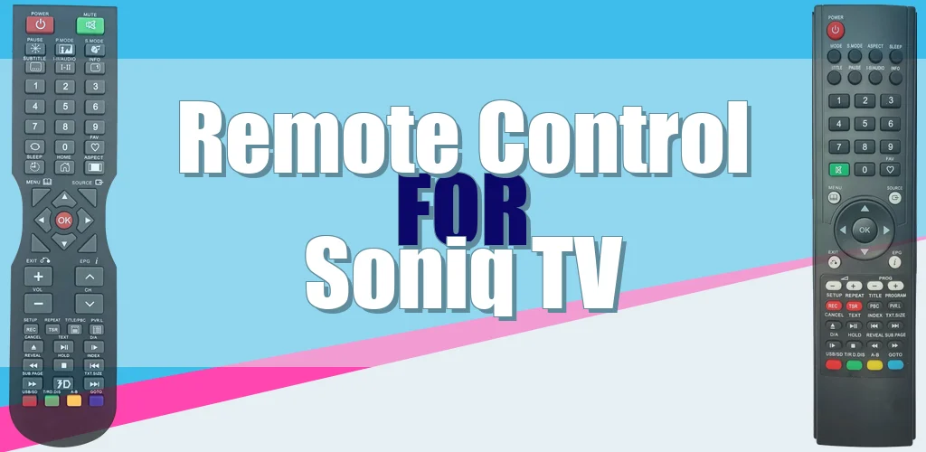 Remote Control for Soniq TV feature