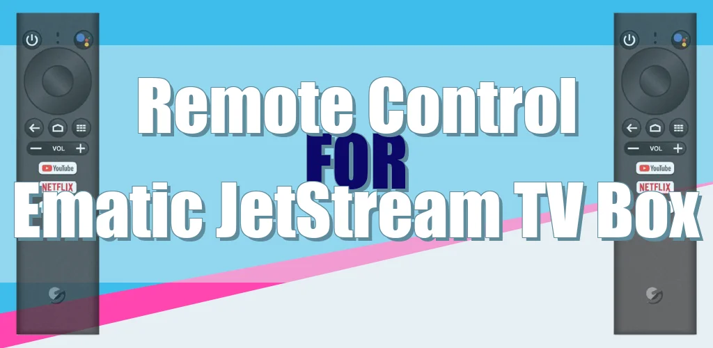 Remote Control for Ematic JetStream tv box feature