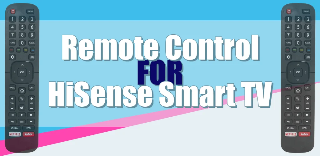 Remote Control for HiSense Smart TV feature
