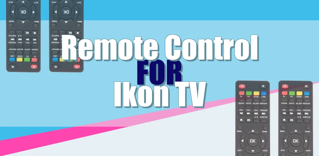 Remote Control for Ikon TV feature