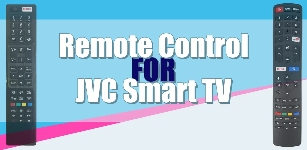 Remote Control for JVC Smart TV feature