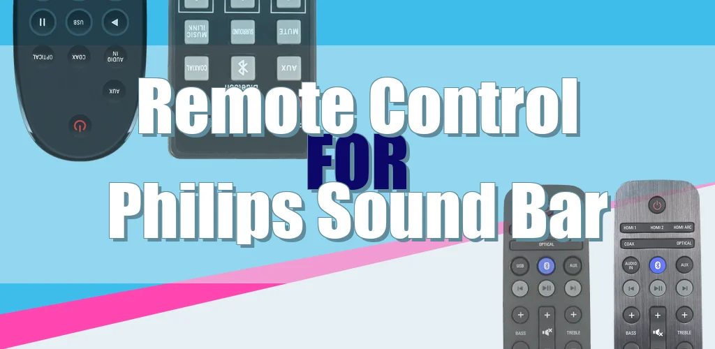 Remote Control for Philips Sound Bar feature