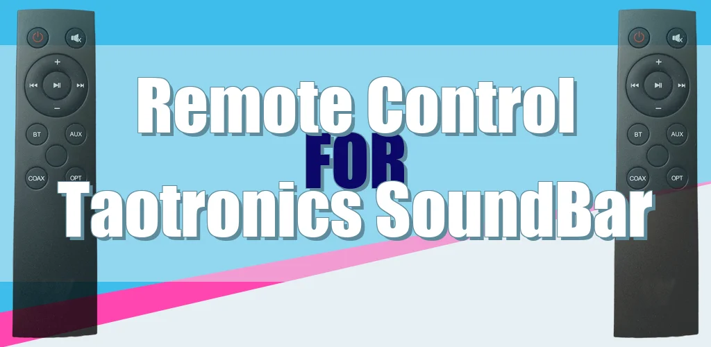 Remote Control for TaoTronics Sound Bar feature